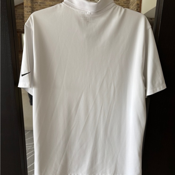 Nike White Polo Shirt Classic Design - Picture 5 of 9